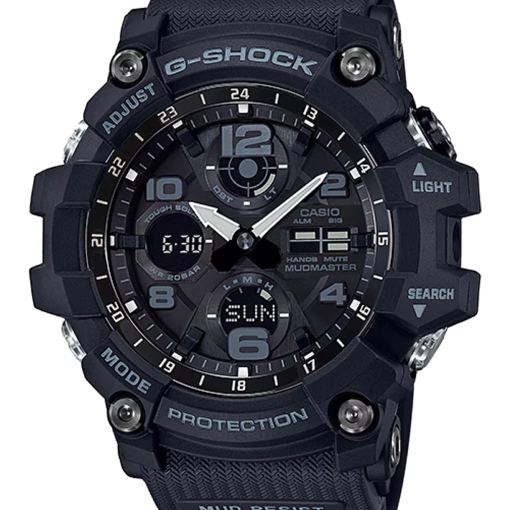 Casio G-Shock MudMaster Black Watch GSG-100-1A
